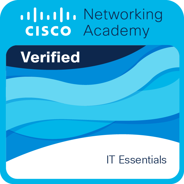 Cisco Networking Academy IT Essentials badge